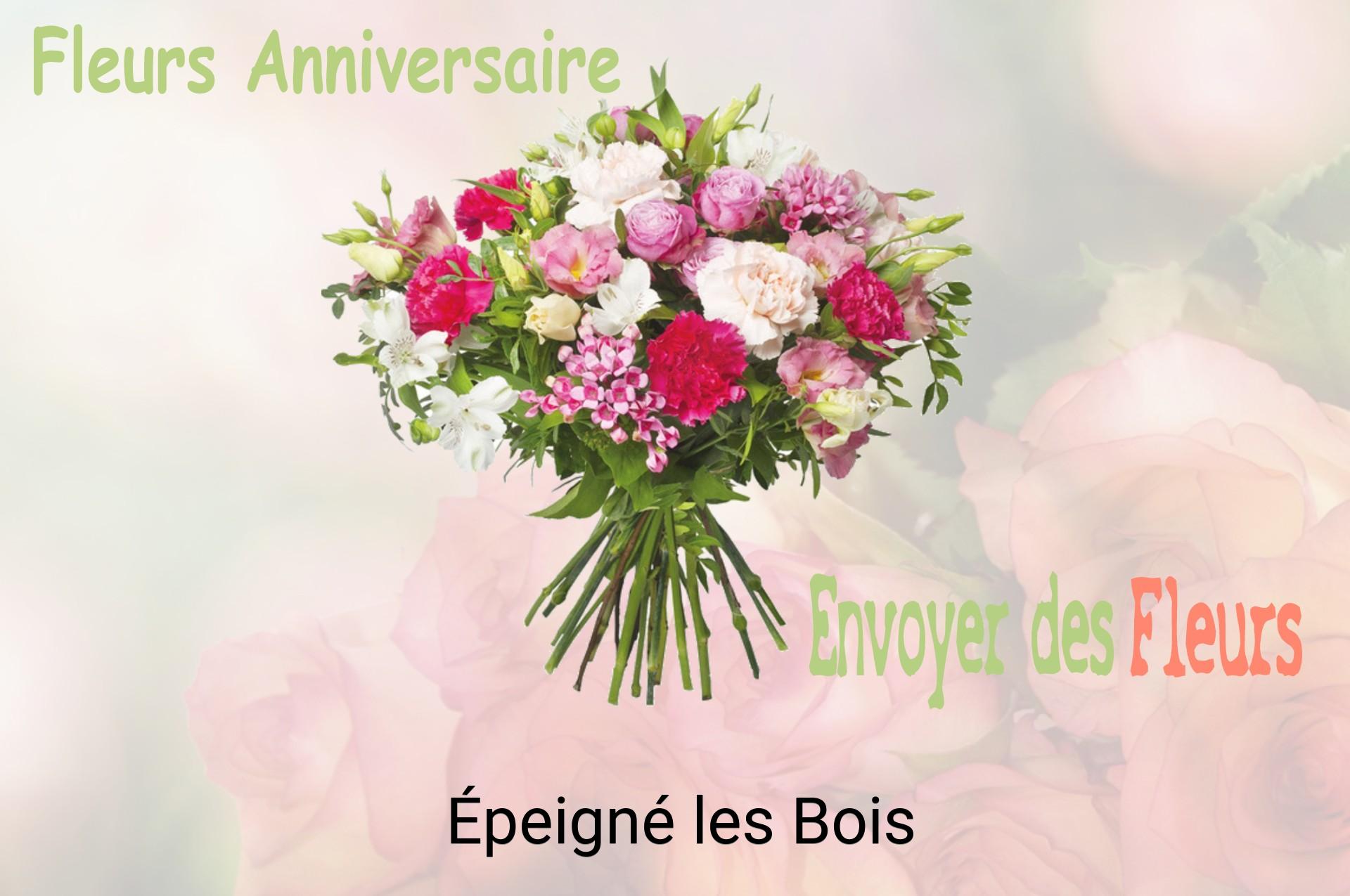 Bouquet de fleurs d’anniversaire livré à Épeigné-les-Bois